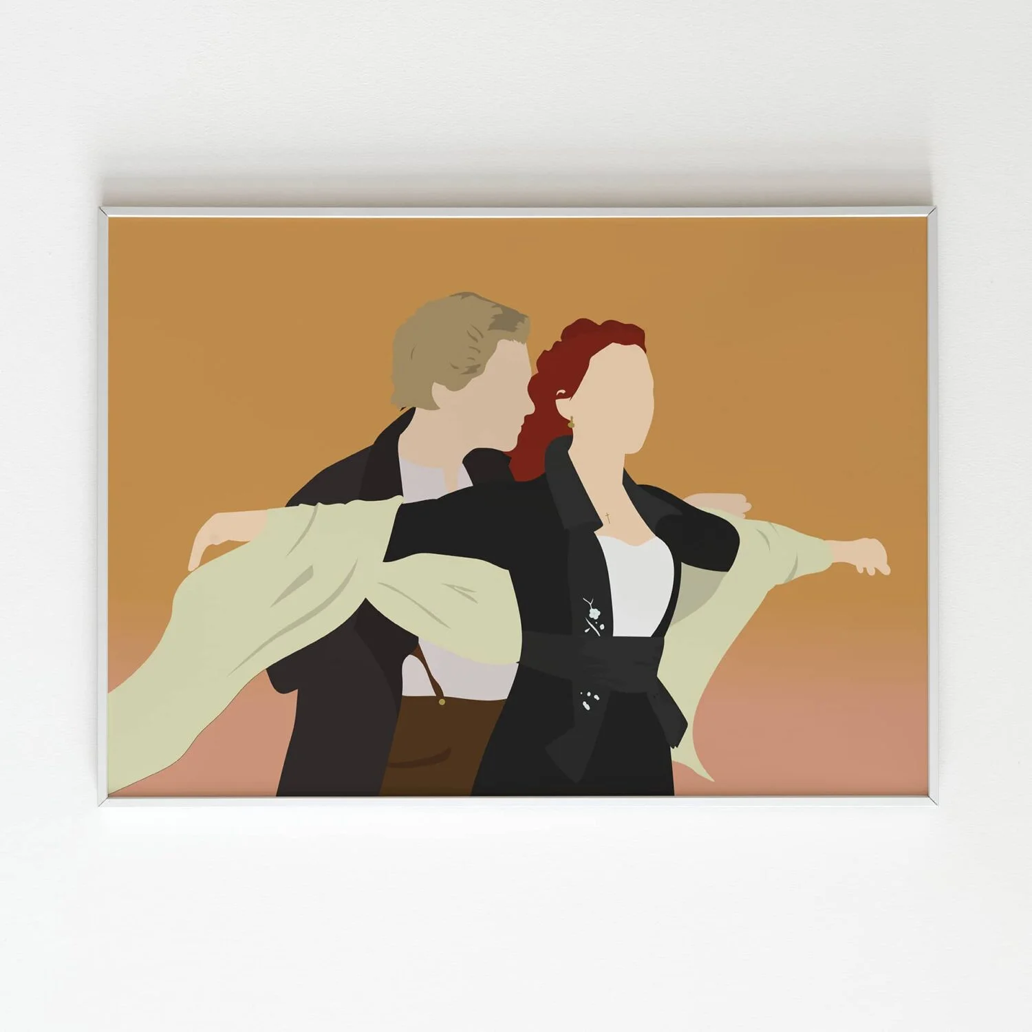 Titanic Movie Art Print, printed in County Monaghan by Design Gaff