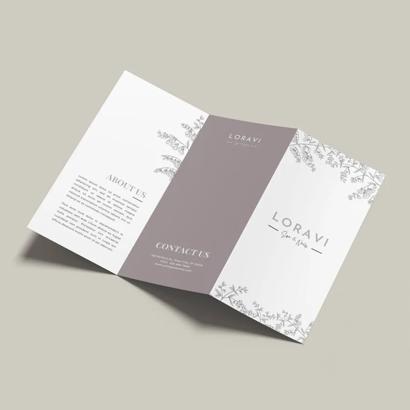 Cheapest Z-Fold Leaflets in Ireland, Printing in County Monaghan, Ireland by Design Gaff