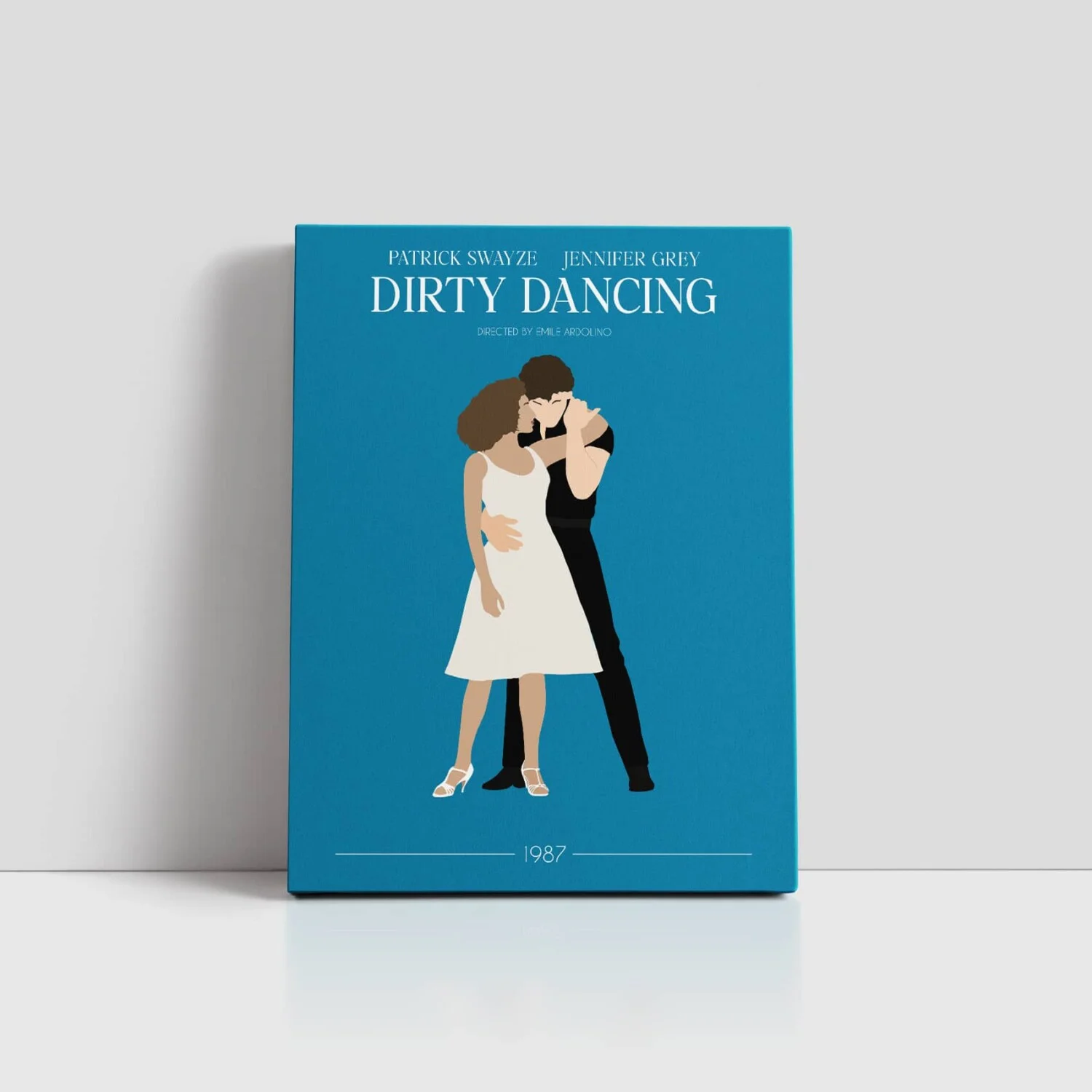 Dirty Dancing Art Print, printed by Design Gaff in COunty Monaghan, Ireland