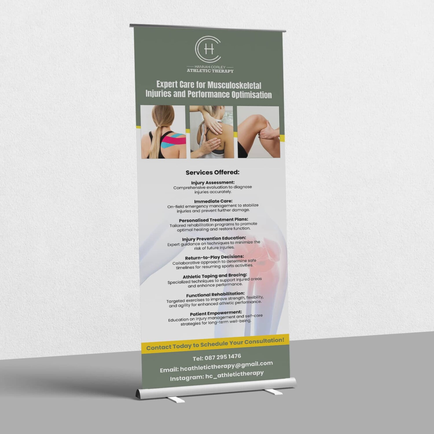 Pull up banners printed in County Monaghan, Ireland