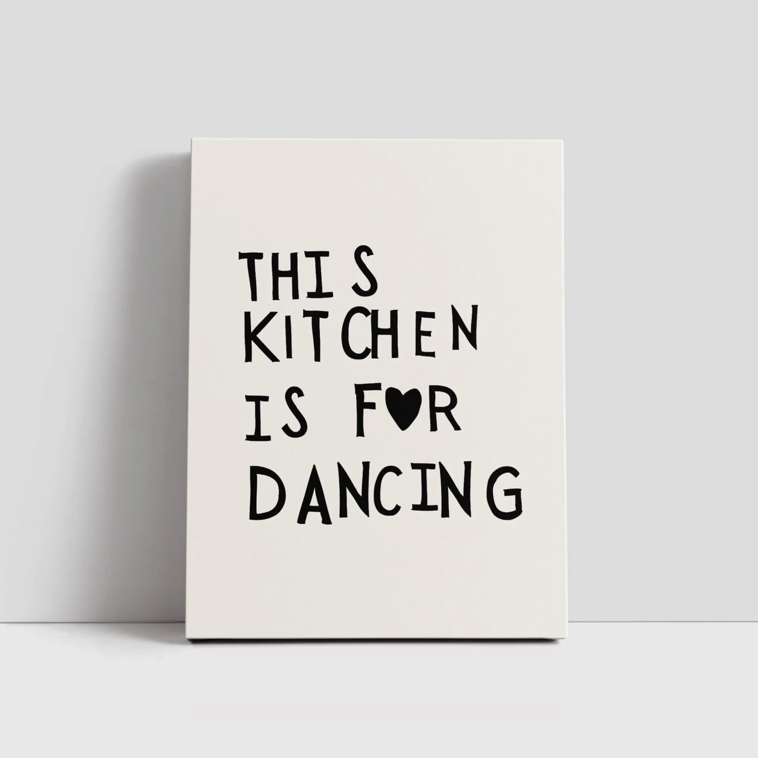 This Kitchen is for Dancing Wall Art, Printed in Monaghan, Ireland