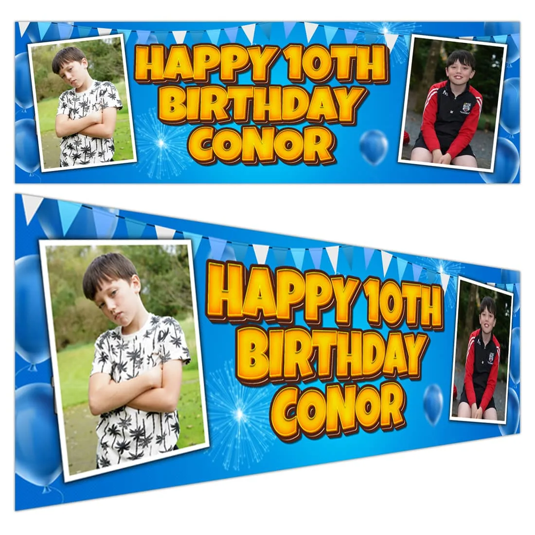 Boys Birthday banner