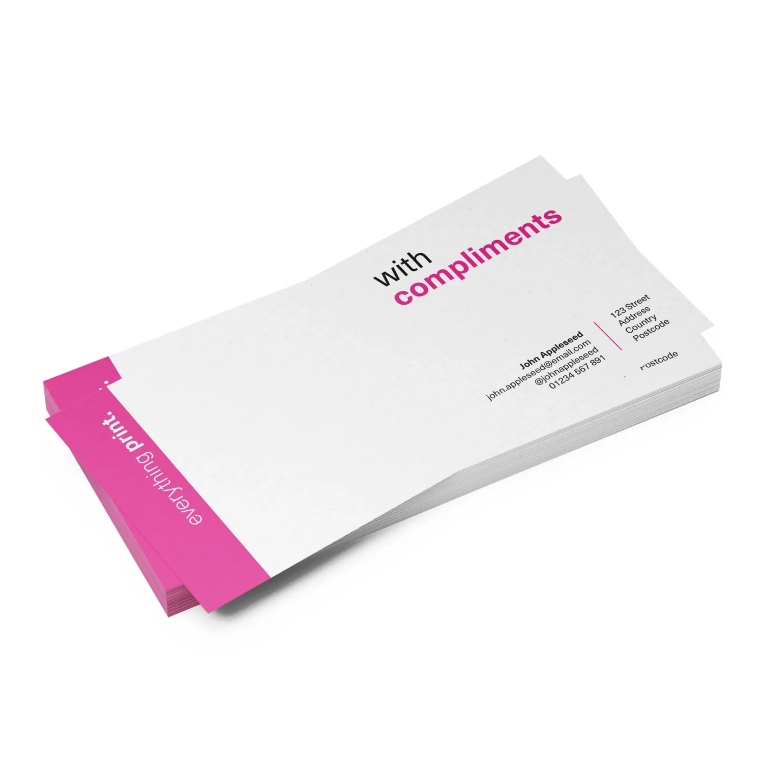 Compliment Slips printed in Monaghan, Ireland