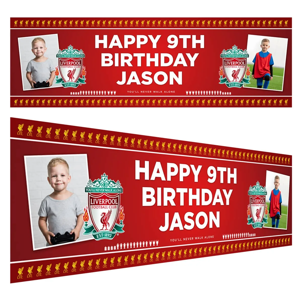 Liverpool Birthday Banner